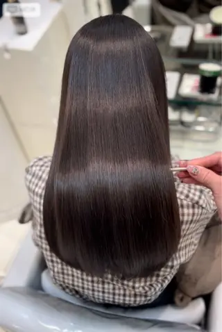 ロング パーマ Ash銀座店💜 misaのヘアスタイル