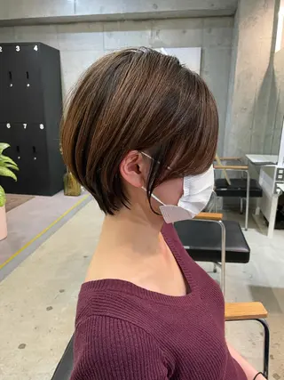 ショート カラー 【ショートカット 美髪矯正】今井隆太のヘアスタイル
