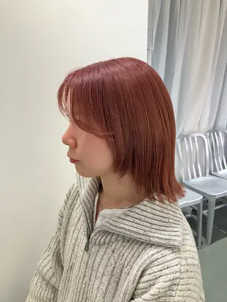 ミディアム 河合 郁生のヘアスタイル
