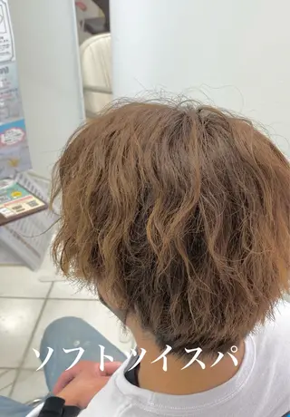 ショート パーマ 髪質改善/縮毛矯正 今井ノブヤスのヘアスタイル