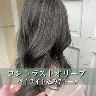 ロング カラー パーマ ヘアアレンジ 🇰🇷韓国レイヤー 錦糸町【北山謙三】のヘアスタイル