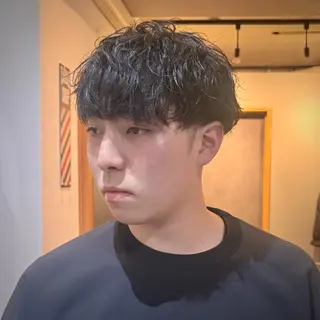 ショート パーマ メンズ 立川メンズカット/ メンズパーマ💈三上のヘアスタイル