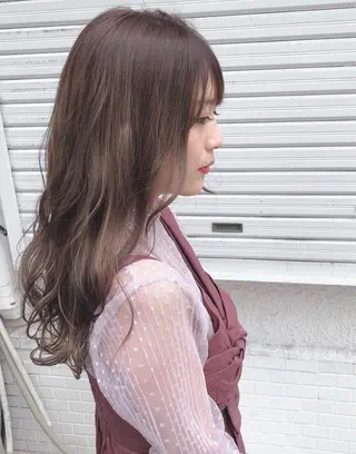 ロング カラー ✨うるツヤ髪質改善✨ 林 大樹のヘアスタイル