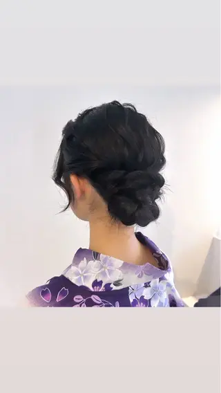 ロング ヘアアレンジ ヒナリ/まつ毛パーマ 無料モデル募集中☆彡のマツエク・マツパデザイン
