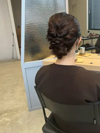 ヘアアレンジ 福島 果音のヘアスタイル