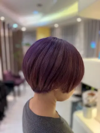 ミディアム カラー AtelierJD Paris柿の木坂店所属・小峰 晟悟のヘアスタイル