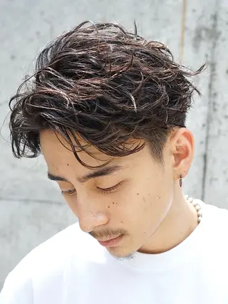 ショート パーマ 仲井間　賢雄 fifthのヘアスタイル