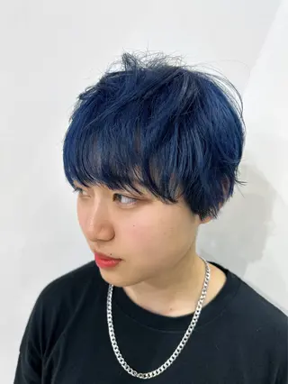 ミディアム カラー さあや 【透け感/艶感】のヘアスタイル
