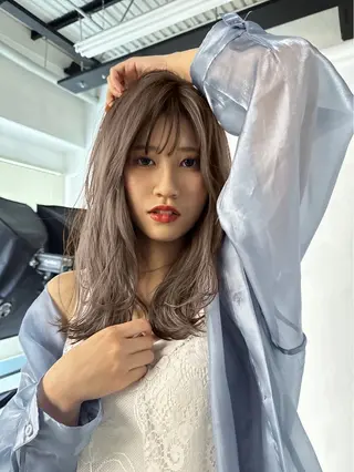 ロング HAIR&MAKE EARTH 大分森町店所属・長尾 晃汰のヘアスタイル