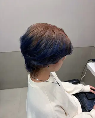 ショート カラー 佐野 えり奈のヘアスタイル