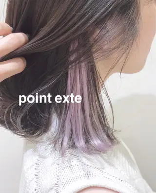 ミディアム カラー HAUS 片山みほのヘアスタイル