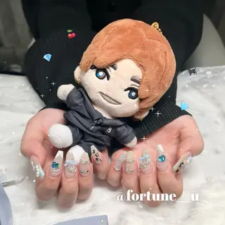 ネイル 💜✩.* Yuuna💜のネイルデザイン