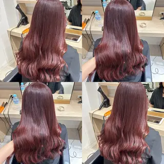 ロング カラー 🤍透明感/韓国風 🤍サクラギヒトミのヘアスタイル