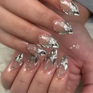 ネイル 🫧‪Yuri🫧 4月予約受付中🌟のネイルデザイン