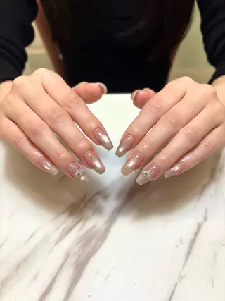 ネイル 韓国/ワンホン/ yukiのネイルデザイン