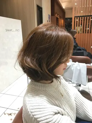 ショート カラー ヘアアレンジ テラモト カズヨシのヘアスタイル