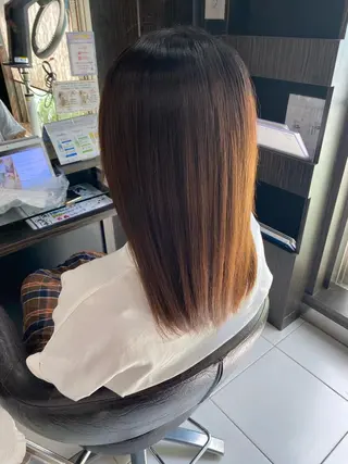 ロング ホワイト系はお任せ /ブリーチ/店長岩崎のヘアスタイル