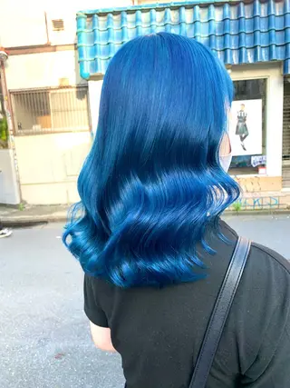 セミロング カラー 🩷色気可愛い🩷 透明感カラー🩷のヘアスタイル