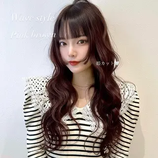 ロング 韓国𝐻𝑎𝑖𝑟 🇰🇷🖤ハラのヘアスタイル