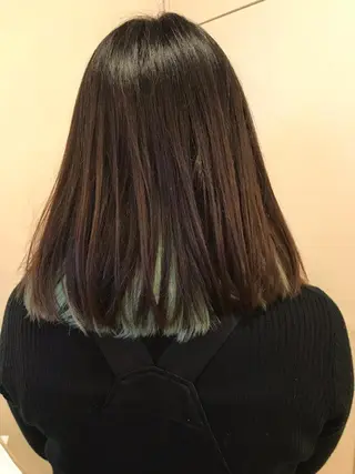 カラー Yamamoto． Mのヘアスタイル