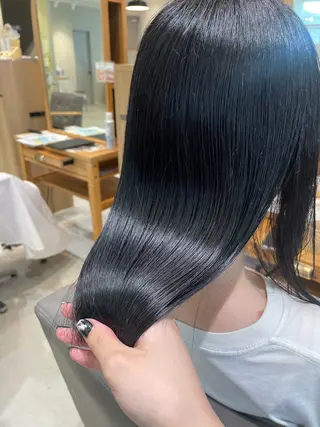 ミディアム 透明感カラー⭐️🌈 野村玲美のヘアスタイル
