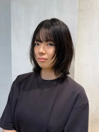セミロング shuto/ ショートカット/本山のヘアスタイル