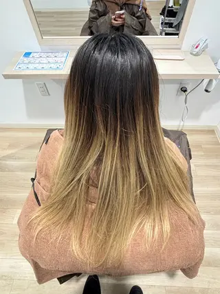 ロング 『大西　陸』 透明感color🔆のヘアスタイル