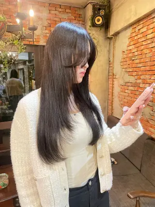 ロング 《原宿》暖色カラー kokoa🎶🎀のヘアスタイル