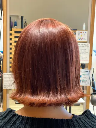 ミディアム カラー 関口 友行のヘアスタイル