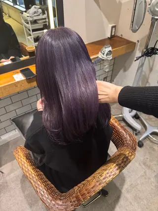 ロング 暖色カラー🤎Red Neo meiのヘアスタイル