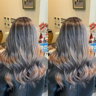 ロング カラー オージュアソムリエ DAIKI⭐️のヘアスタイル