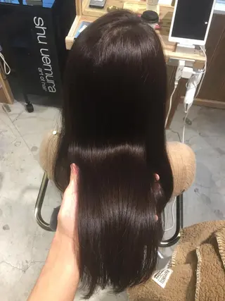 ロング カラー 舘野 太嘉宏のヘアスタイル