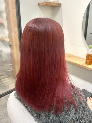 セミロング カラー Shino シノのヘアスタイル