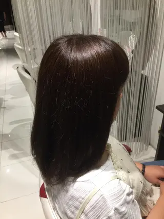 セミロング 長濱 俊のヘアスタイル