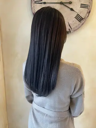 ロング カラー 古田 昂也のヘアスタイル