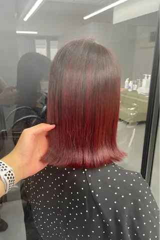 ミディアム カラー wehlen_ keisukeのヘアスタイル