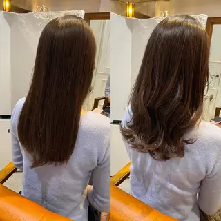 ロング カラー 小林 佳祐のヘアスタイル