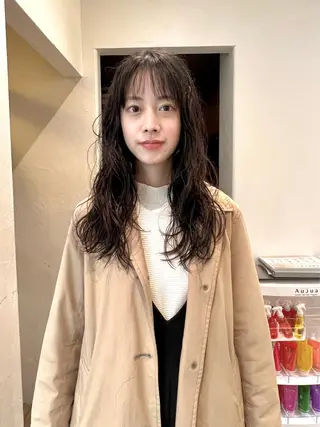 ロング パーマ ショート& パーマ　坂本のヘアスタイル