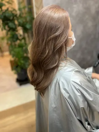 セミロング 竹原 徹のヘアスタイル