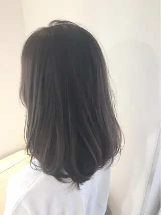 セミロング カラー パーマ ヘアアレンジ ✨ハイクオリティ✨ 山本香也のヘアスタイル