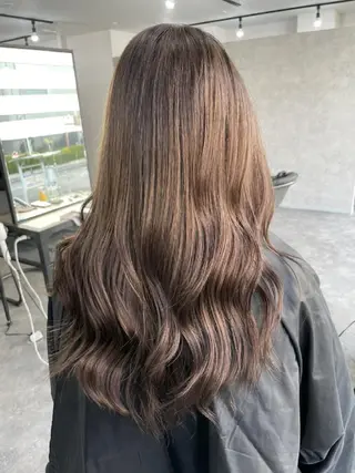ロング カラー パーマ ヘアアレンジ ネイル マツエク・マツパ キッズ メンズ カラー特化サロン Eir心斎橋のヘアスタイル