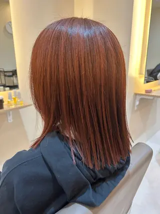 ミディアム ReAN あおいのヘアスタイル