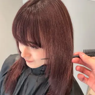 セミロング カラー TOMOYA/ ショート、レイヤーのヘアスタイル