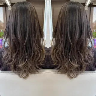 ロング カラー ハタケヤマヨシキ ／BOOTHのヘアスタイル