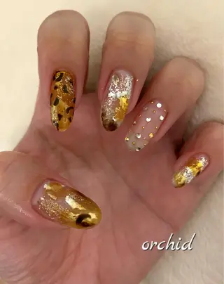 ネイル orchid ♡オーキッドのネイルデザイン