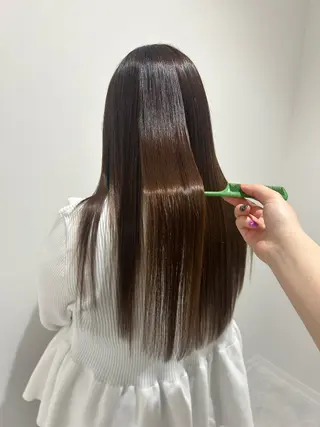 ロング 👔ボブ﹨髪質改善 ストレート🩳ももかのヘアスタイル
