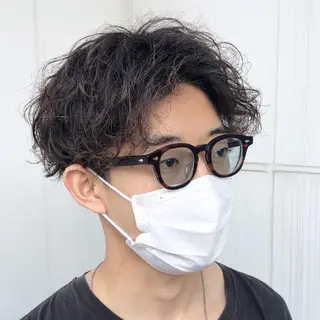 ショート パーマ メンズ ⭐️メンズ特化⭐️ 上杉俊祐のヘアスタイル