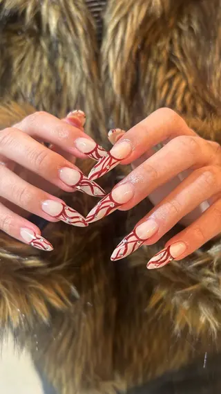 ネイル SEINA_ NAIL🐈‍⬛💗のネイルデザイン