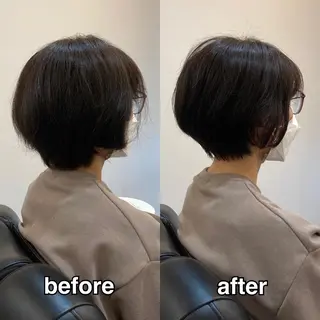 ショート 濱本 浩安のヘアスタイル