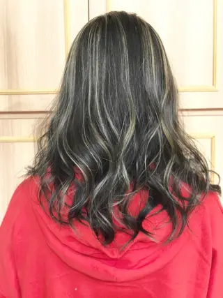 セミロング カラー ヘアアレンジ 🌼圧倒的な口コミ数 BRAVE柏東口のヘアスタイル